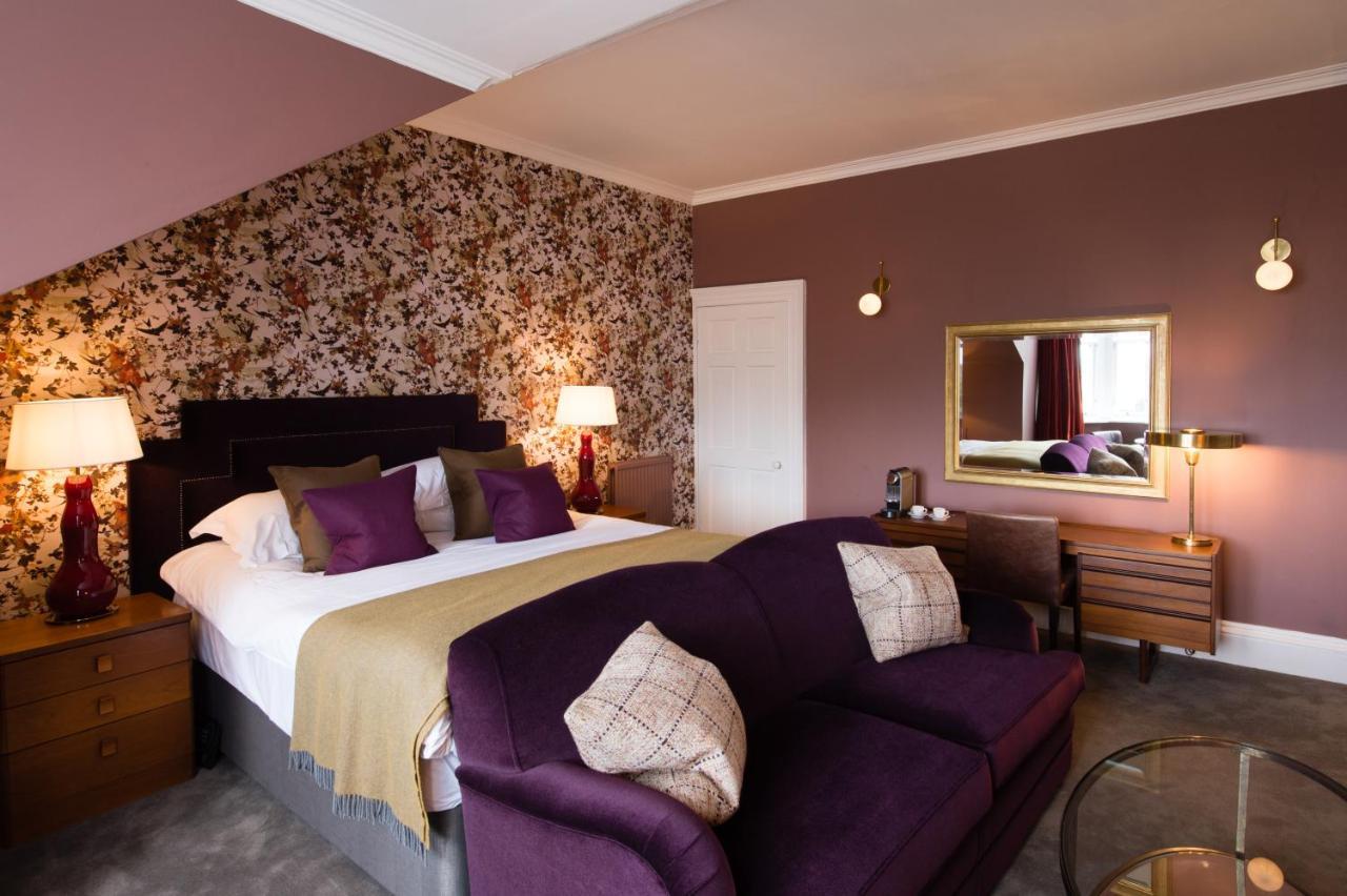 One Devonshire Gardens A Hotel Du Vin Glasgow Exterior foto A bedroom at the hotel