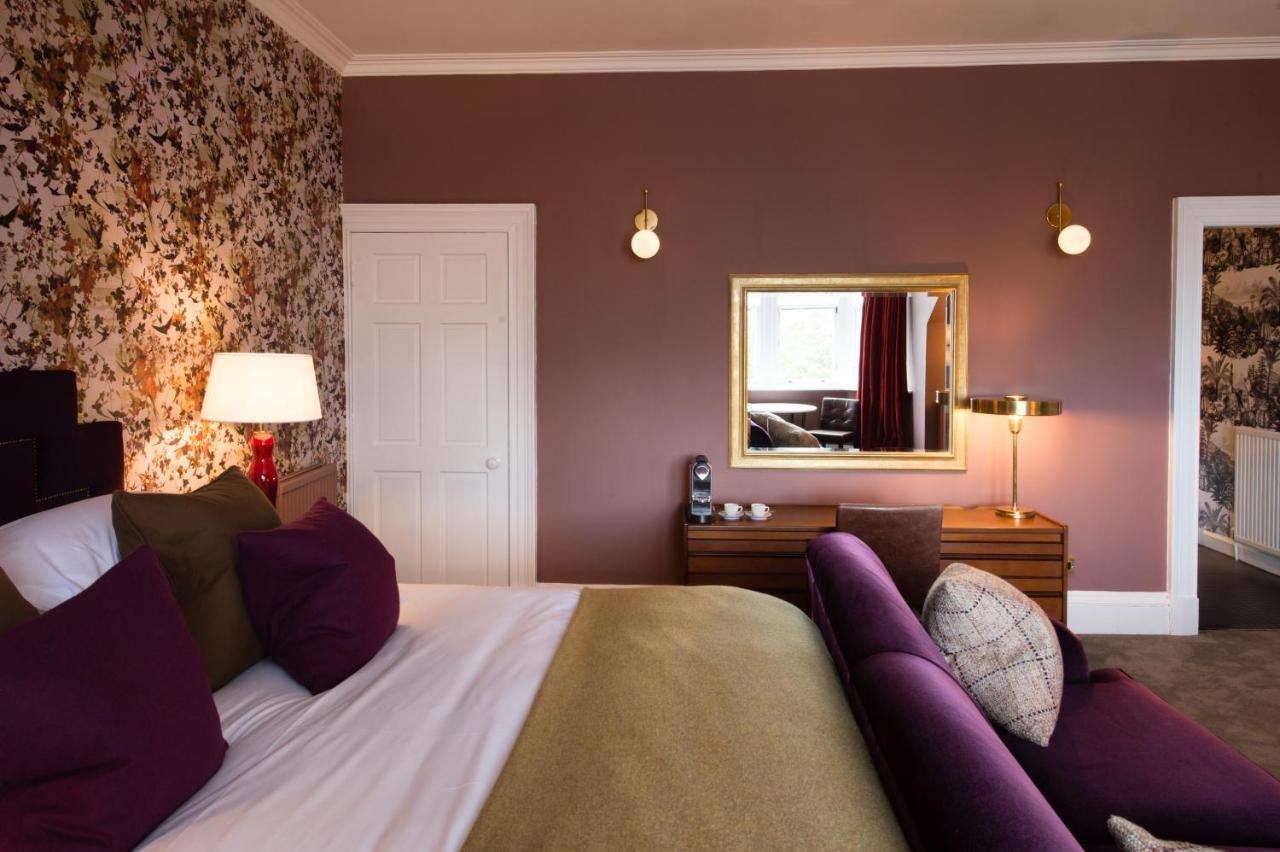 One Devonshire Gardens A Hotel Du Vin Glasgow Exterior foto A bedroom at the hotel