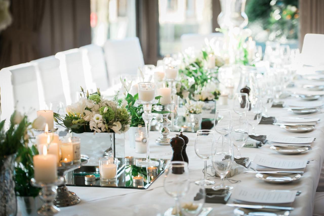 One Devonshire Gardens A Hotel Du Vin Glasgow Exterior foto A table set for a wedding reception